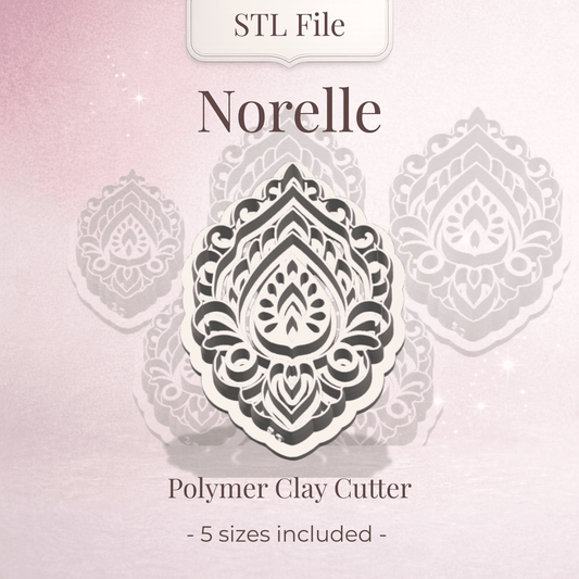 Norelle cutter - digital STL file - S.I. Originals