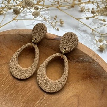 Organic Oval Oorbellen - S.I. Originals