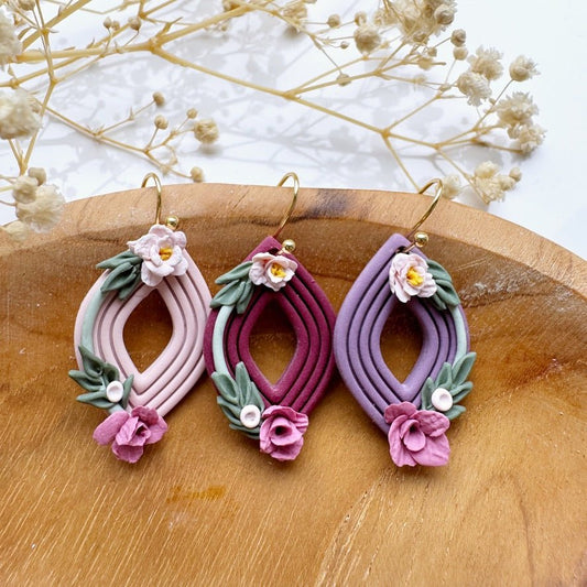 Petal Drops Oorbellen - S.I. Originals