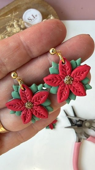 Poinsettia Clay Cutter - S.I. Originals