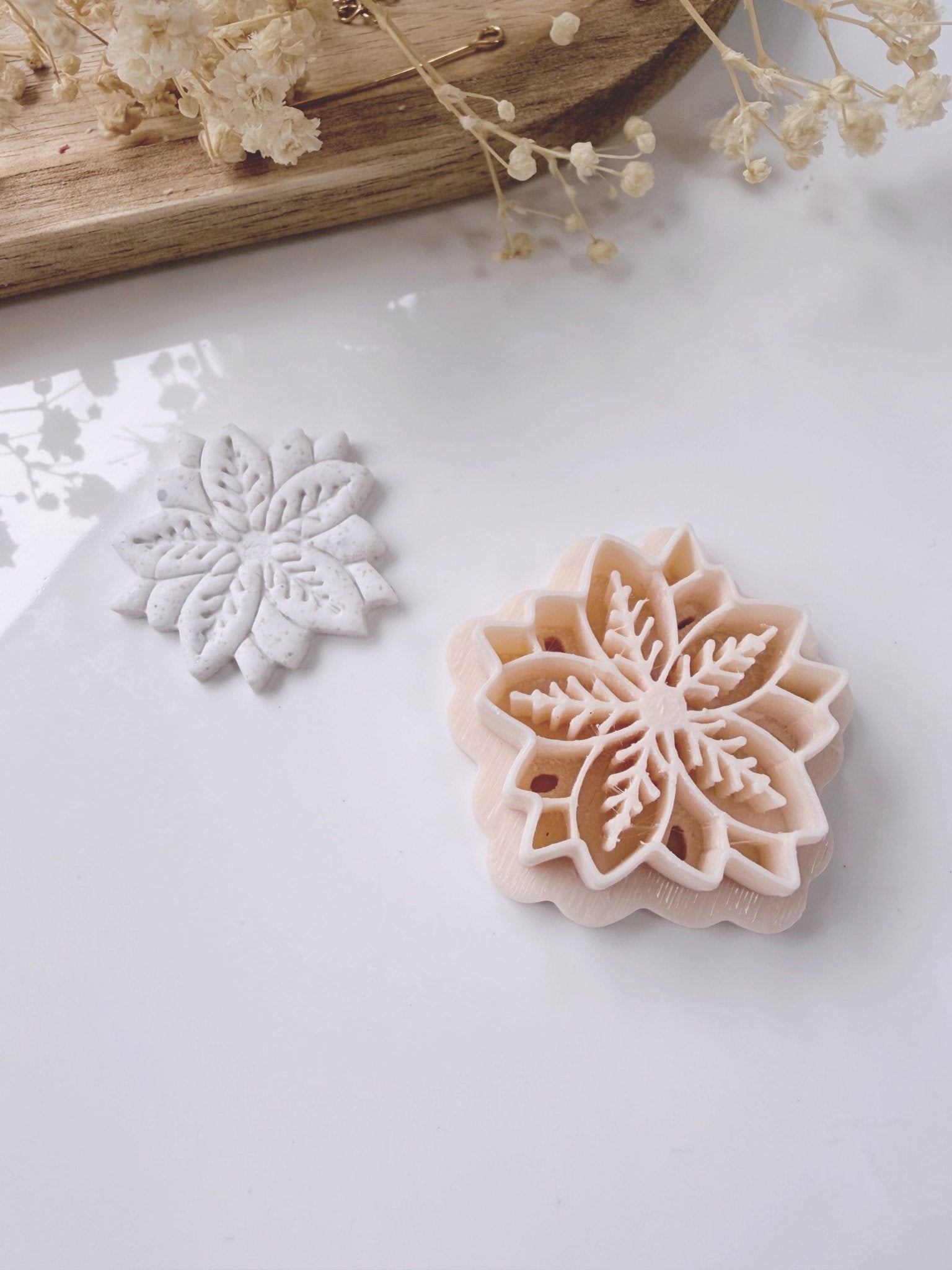 Poinsettia Clay Cutter - S.I. Originals