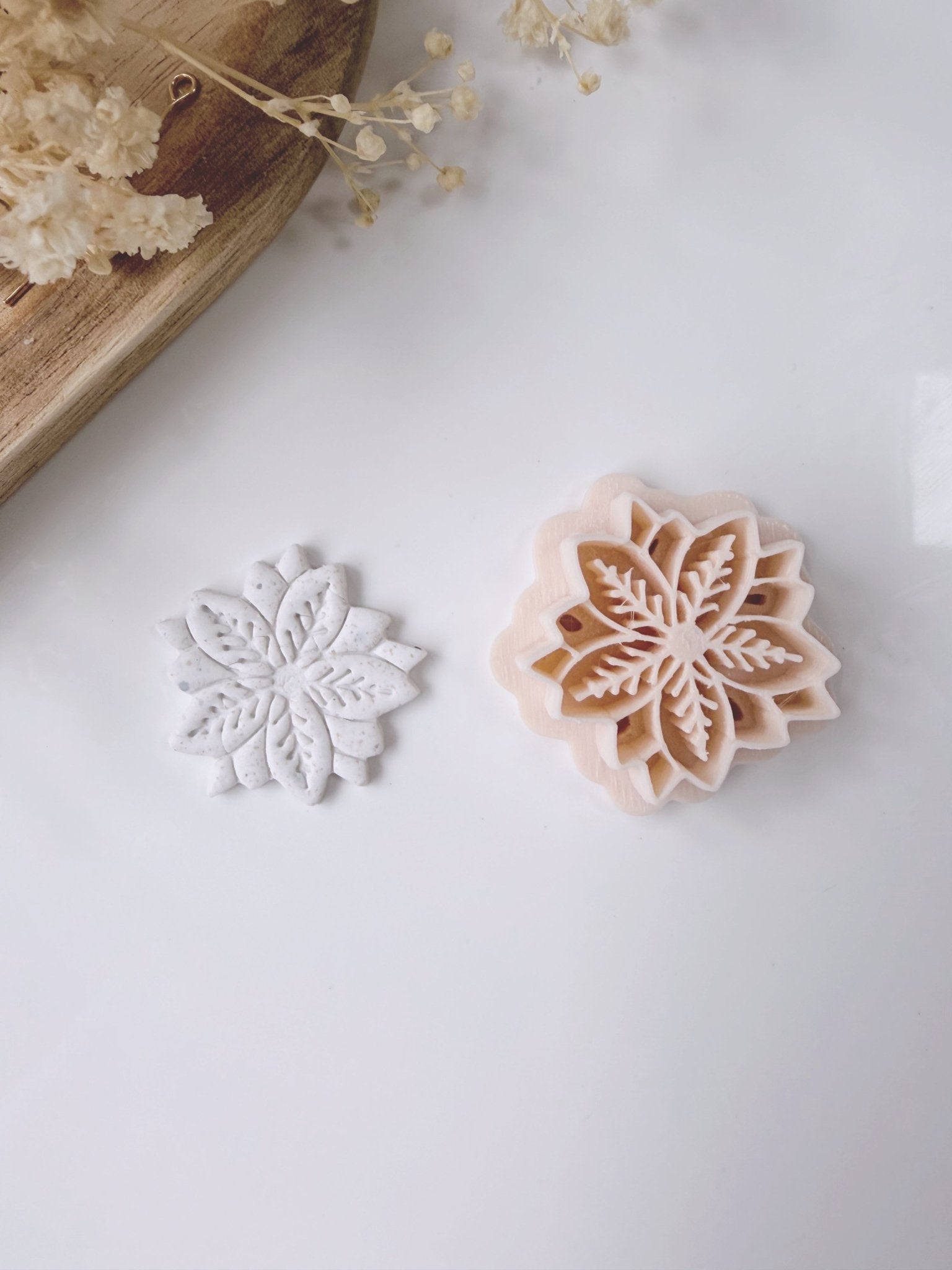 Poinsettia Clay Cutter - S.I. Originals