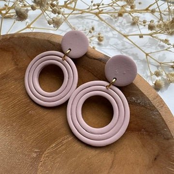 Retro Circles Oorbellen - S.I. Originals