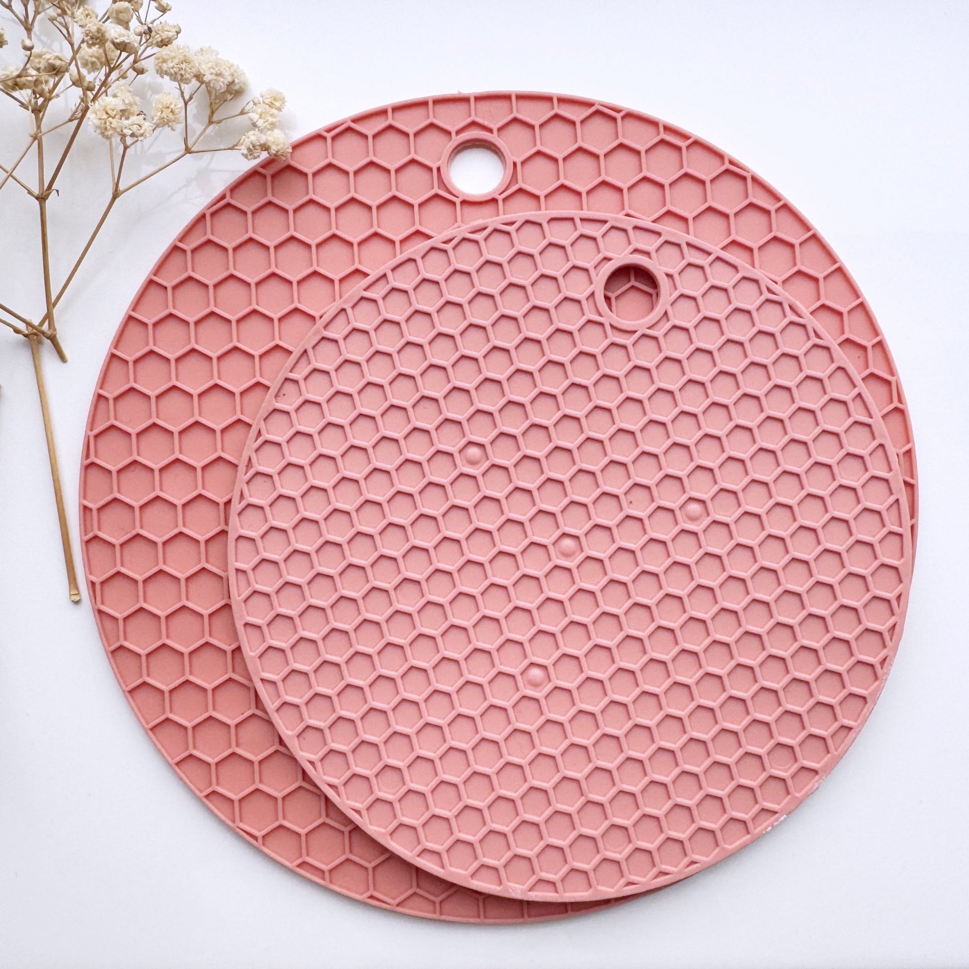 Rond Siliconenmatje voor Polymeerklei Oorbellen – Perfect voor UV - Resin Afwerking - S.I. Originals