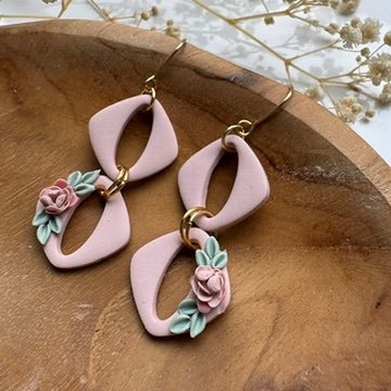 Rose Frames Oorbellen - S.I. Originals