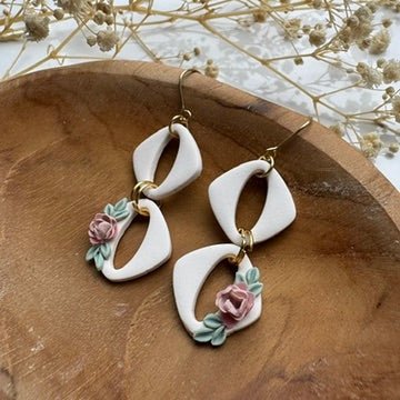 Rose Frames Oorbellen - S.I. Originals