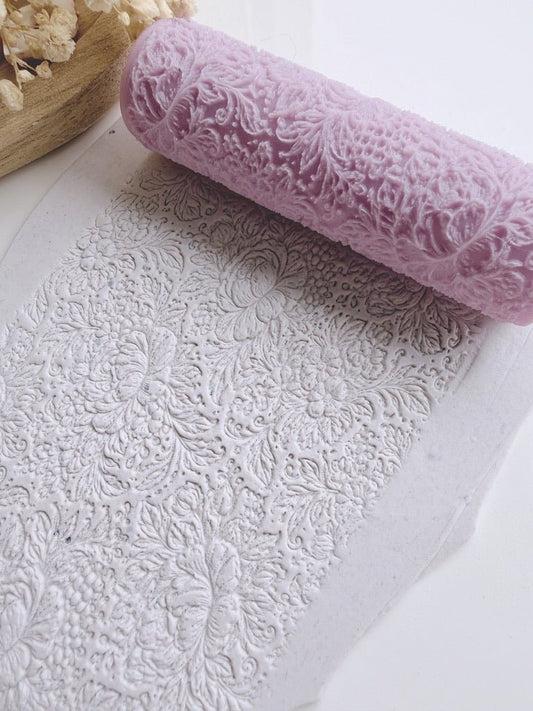 Rose Leafs Texture Roller - S.I. Originals