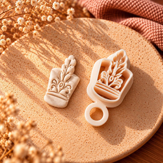 Royal Plume Hat | Polymer Clay Imprint Cutter - S.I. Originals
