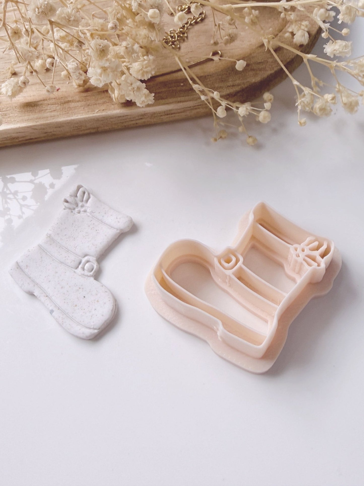 Santa Boot Clay Cutter - S.I. Originals