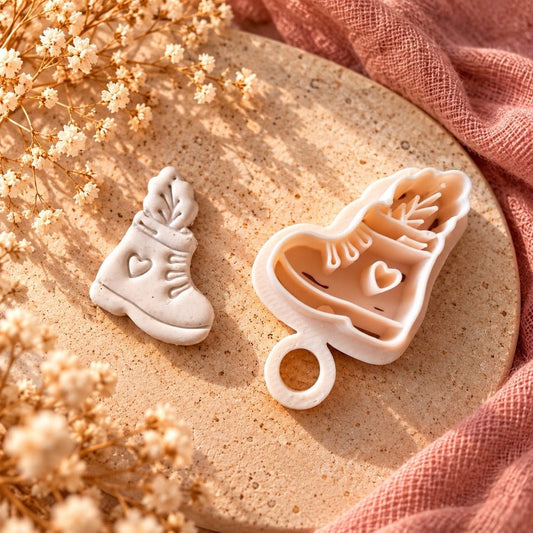 Schoen Met Wortel | Polymer Clay Imprint Cutter - S.I. Originals