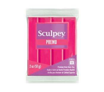 Sculpey Premo - Fluorecent Pink 57 gram (5503) - S.I. Originals