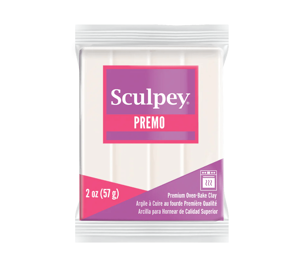 Sculpey Premo - White Translucent (5527) 57 gram - S.I. Originals