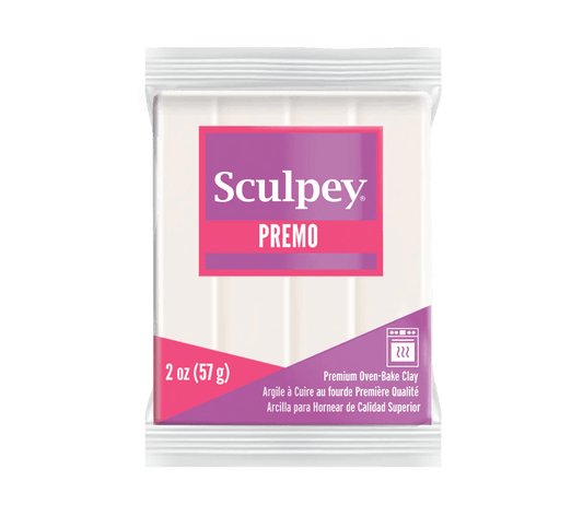 Sculpey Premo - White Translucent (5527) 57 gram - S.I. Originals