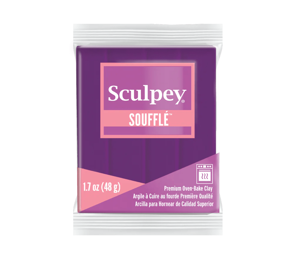 Sculpey Soufflé - Grape (6002) 48 gram - S.I. Originals