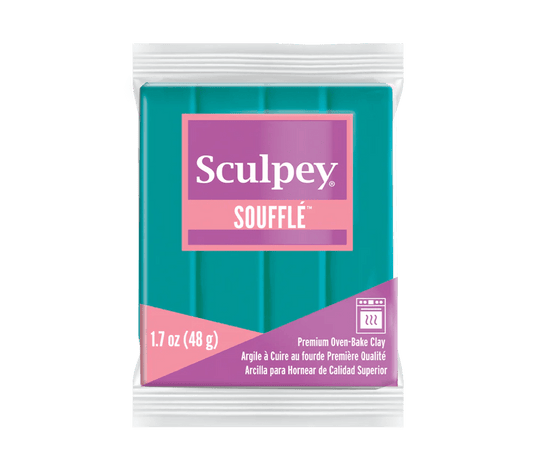 Sculpey Soufflé - Sea Glass (6505) 48 gram - S.I. Originals