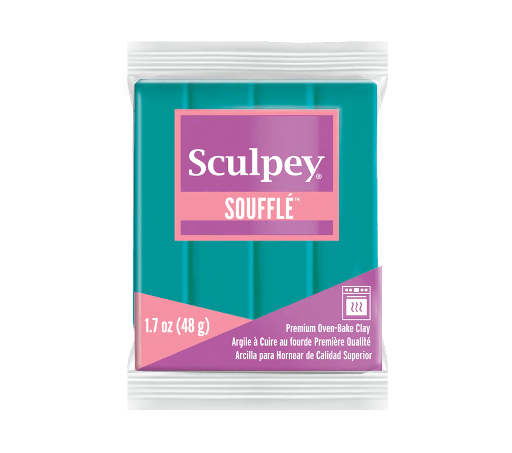 Sculpey Soufflé - Sea Glass (6505) 48 gram - S.I. Originals