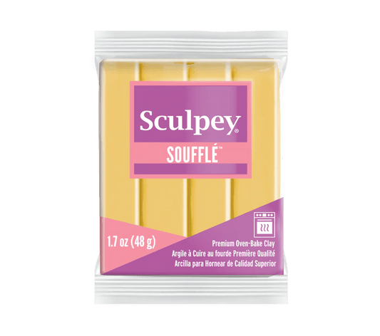 Sculpey Soufflé - Yellow Ochre (6521) 48 gram - S.I. Originals