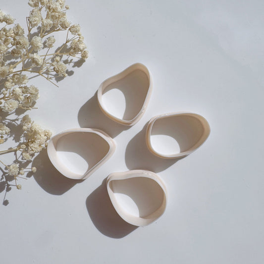 Stone Essence Cutters – Set III | Polymeerklei Cutters 20–50 mm - S.I. Originals