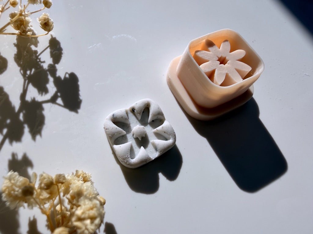 Stud Cutter – Bloom Star | Polymeerklei Cutter 15–30 mm - S.I. Originals