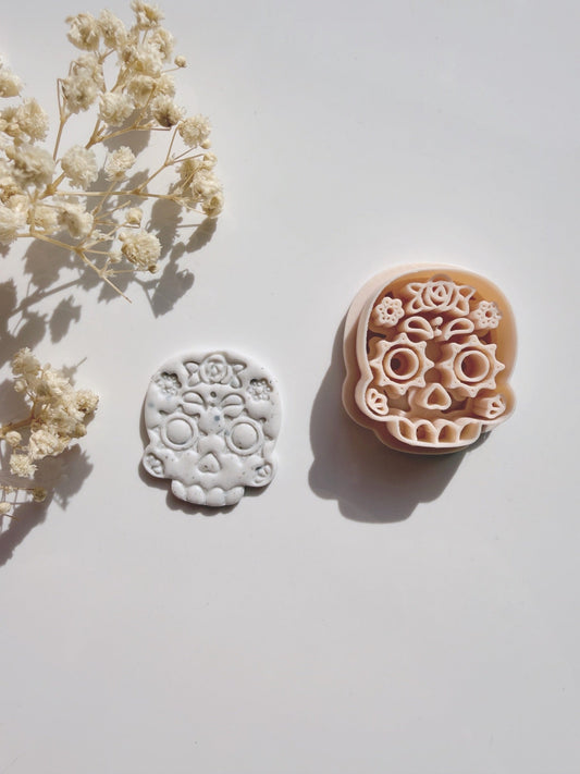 Sugar Skull Cutter – Día de los Muertos Inspiratie voor Oorbellen - S.I. Originals