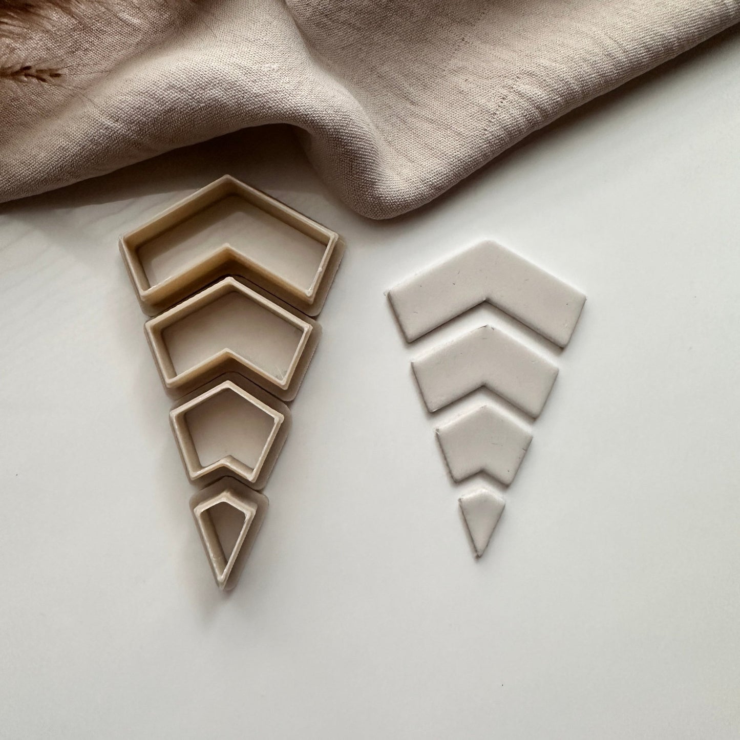 Tapered chevron cutter set - S.I. Originals