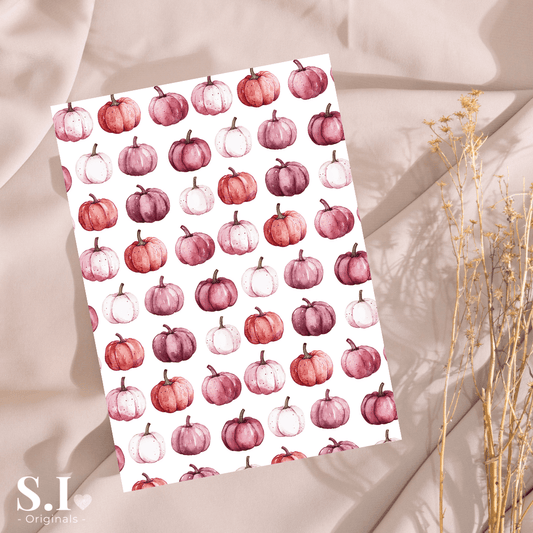 Transfer Paper – Burgundy Love | Voor Polymeer Klei - Water Transfer Paper - 0925 - 003 - S.I. Originals