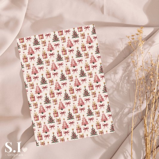 Transfer Paper - Christmas | Voor Polymeer Klei - Water Transfer Paper - 2510 - 086 - S.I. Originals