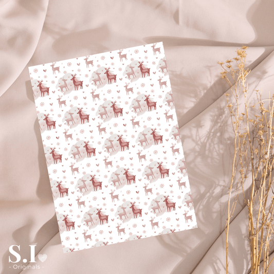 Transfer Paper - Christmas | Voor Polymeer Klei - Water Transfer Paper - 2510 - 088 - S.I. Originals