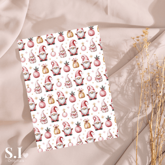 Transfer Paper - Christmas | Voor Polymeer Klei - Water Transfer Paper - 2510 - 089 - S.I. Originals