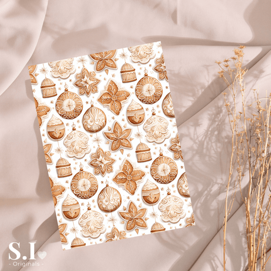 Transfer Paper - Christmas | Voor Polymeer Klei - Water Transfer Paper - 2510 - 100 - S.I. Originals