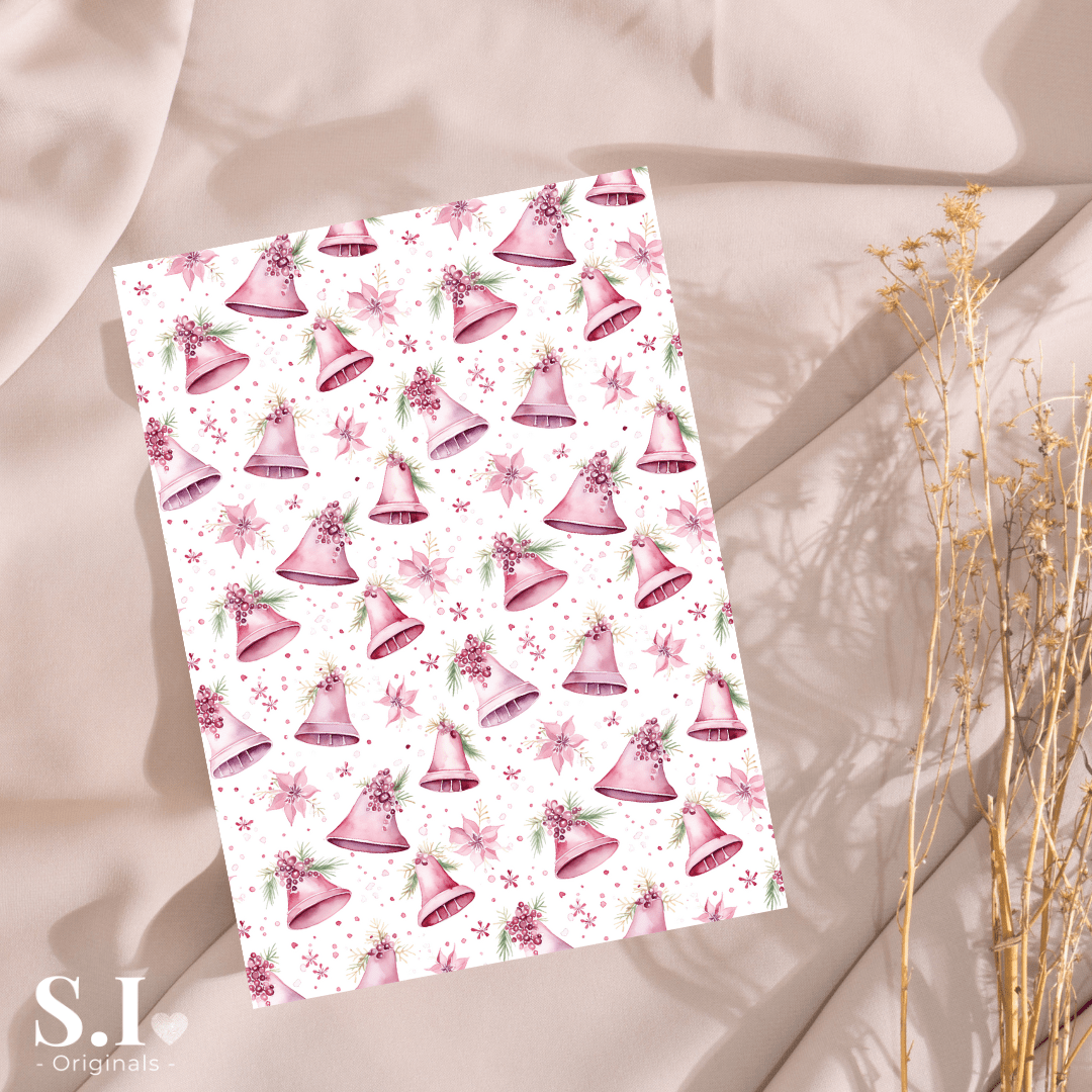Transfer Paper - Christmas | Voor Polymeer Klei - Water Transfer Paper - 2510 - 123 - S.I. Originals