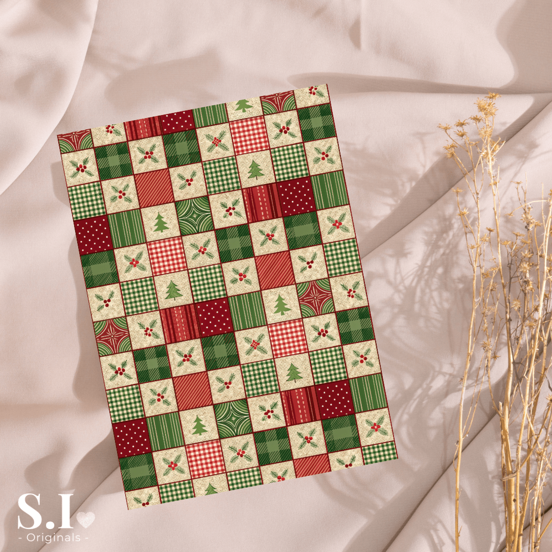 Transfer Paper - Christmas | Voor Polymeer Klei - Water Transfer Paper - 2510 - 137 - S.I. Originals
