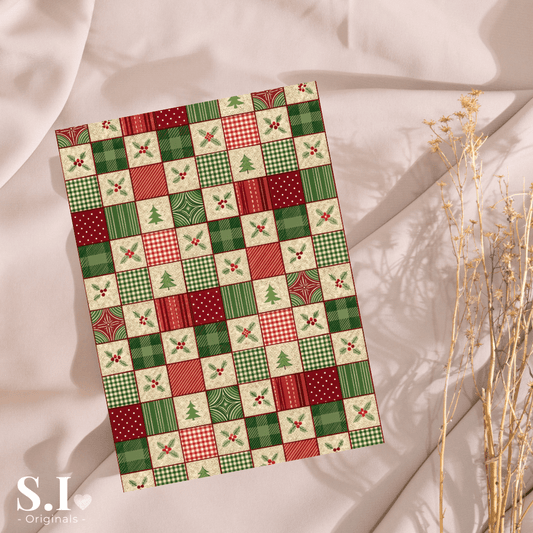 Transfer Paper - Christmas | Voor Polymeer Klei - Water Transfer Paper - 2510 - 137 - S.I. Originals