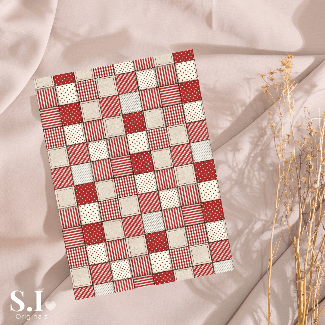 Transfer Paper - Christmas | Voor Polymeer Klei - Water Transfer Paper - 2510 - 140 - S.I. Originals