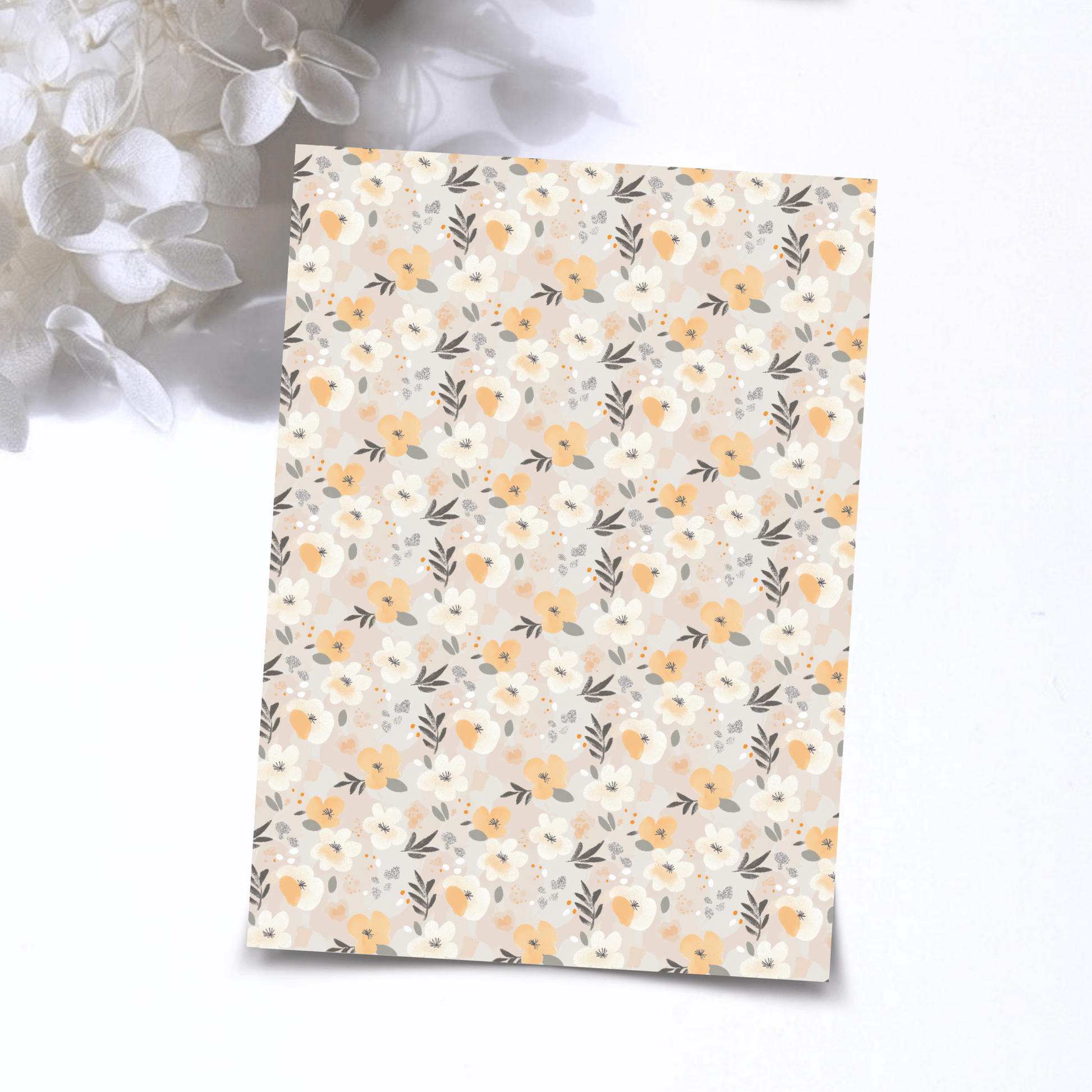 Transfer Paper – Classic Floral | Voor Polymeer Klei - Water Transfer Paper - 289 - S.I. Originals