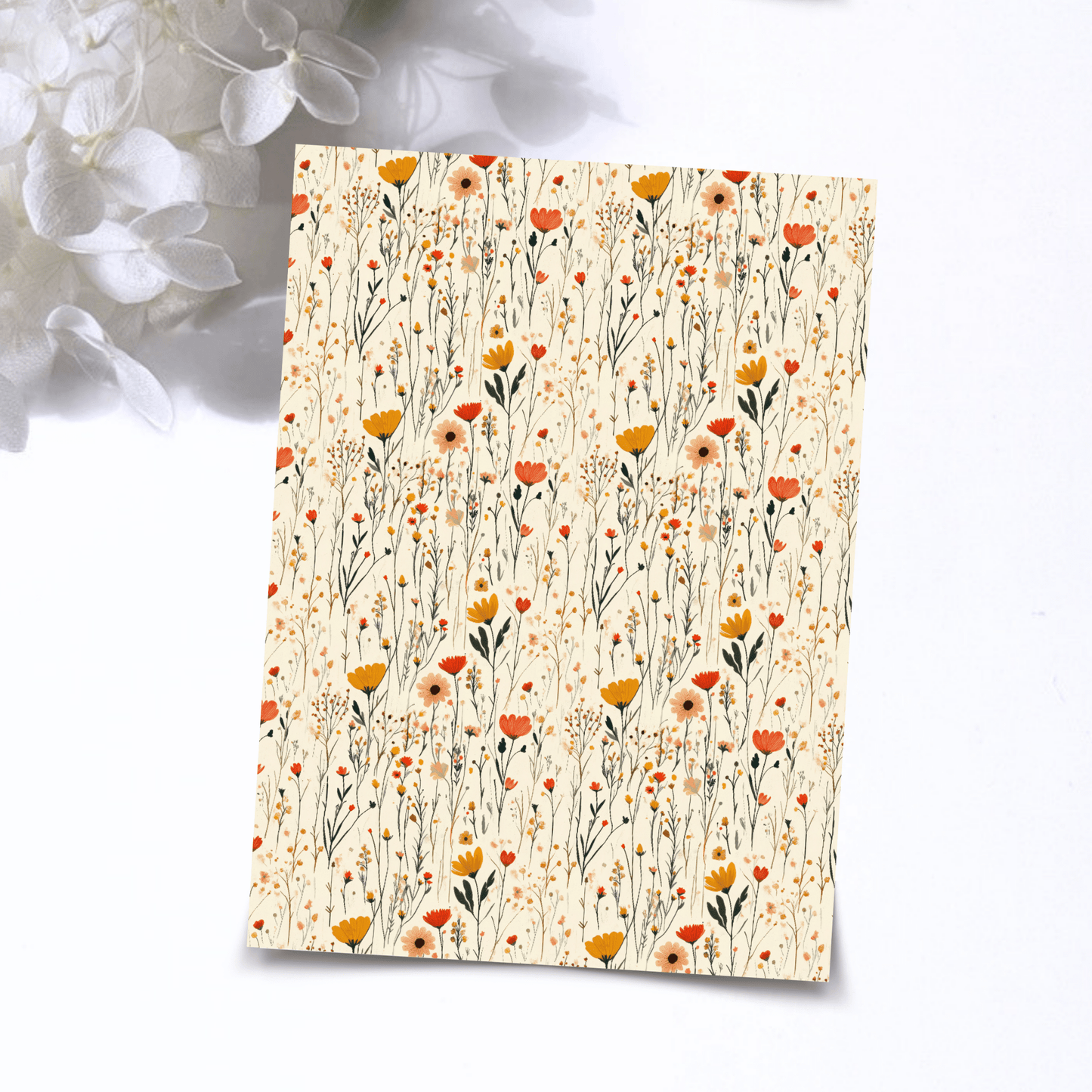 Transfer Paper – Classic Floral | Voor Polymeer Klei - Water Transfer Paper - 291 - S.I. Originals