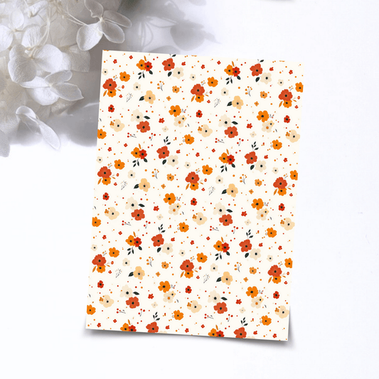 Transfer Paper – Classic Floral | Voor Polymeer Klei - Water Transfer Paper - 292 - S.I. Originals