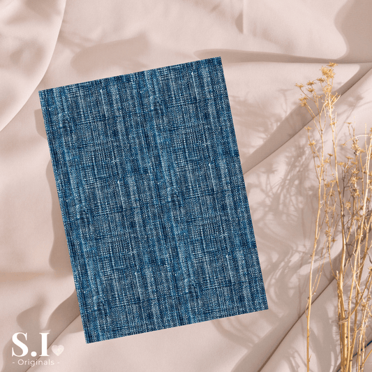 Transfer Paper - Denim | Voor Polymeer Klei - Water Transfer Paper - 2510 - 111 - S.I. Originals
