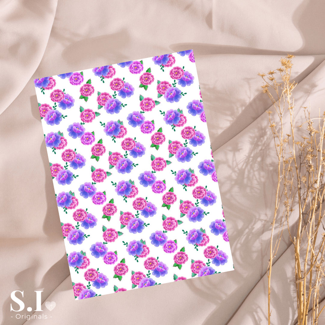 Transfer Paper - Dia de los Muertos | Voor Polymeer Klei - Water Transfer Paper - 1025 - 017 - S.I. Originals