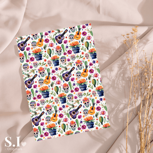 Transfer Paper - Dia de los Muertos | Voor Polymeer Klei - Water Transfer Paper - 1025 - 019 - S.I. Originals