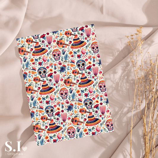 Transfer Paper - Dia de los Muertos | Voor Polymeer Klei - Water Transfer Paper - 1025 - 021 - S.I. Originals