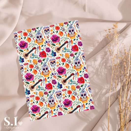 Transfer Paper - Dia de los Muertos | Voor Polymeer Klei - Water Transfer Paper - 1025 - 022 - S.I. Originals