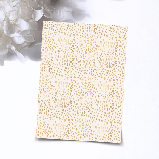 Transfer Paper – Golden Safari | Voor Polymeer Klei - Water Transfer Paper - 323 - S.I. Originals