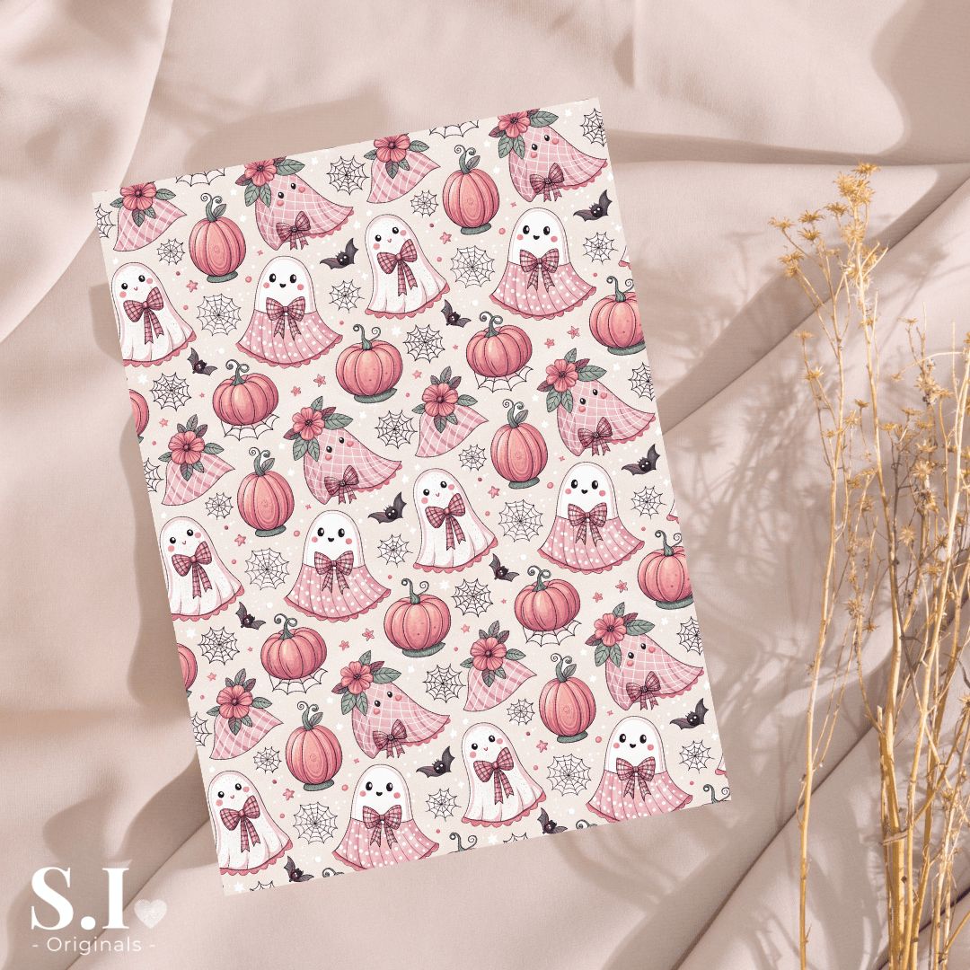 Transfer Paper – Halloween | Voor Polymeer Klei - Water Transfer Paper - 0925 - 048 - S.I. Originals