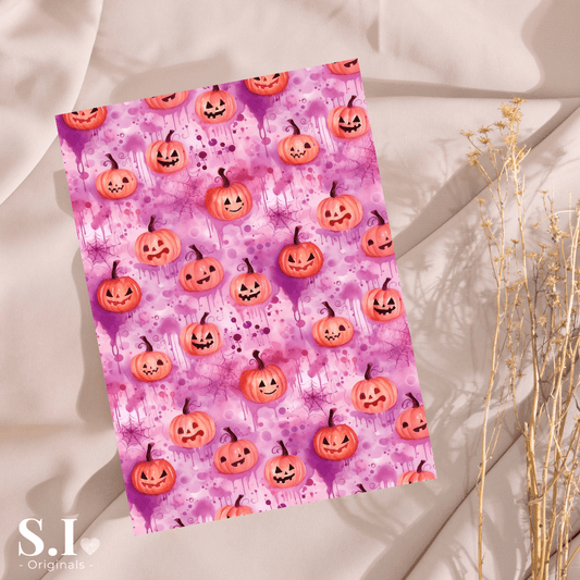 Transfer Paper – Halloween | Voor Polymeer Klei - Water Transfer Paper - 0925 - 050 - S.I. Originals