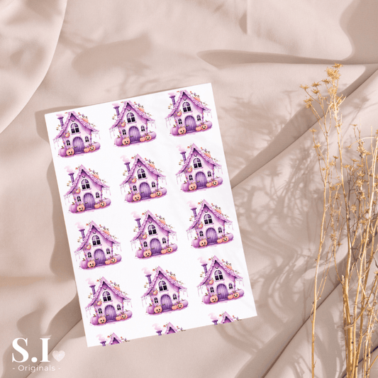 Transfer Paper – Halloween | Voor Polymeer Klei - Water Transfer Paper - 0925 - 056 - S.I. Originals