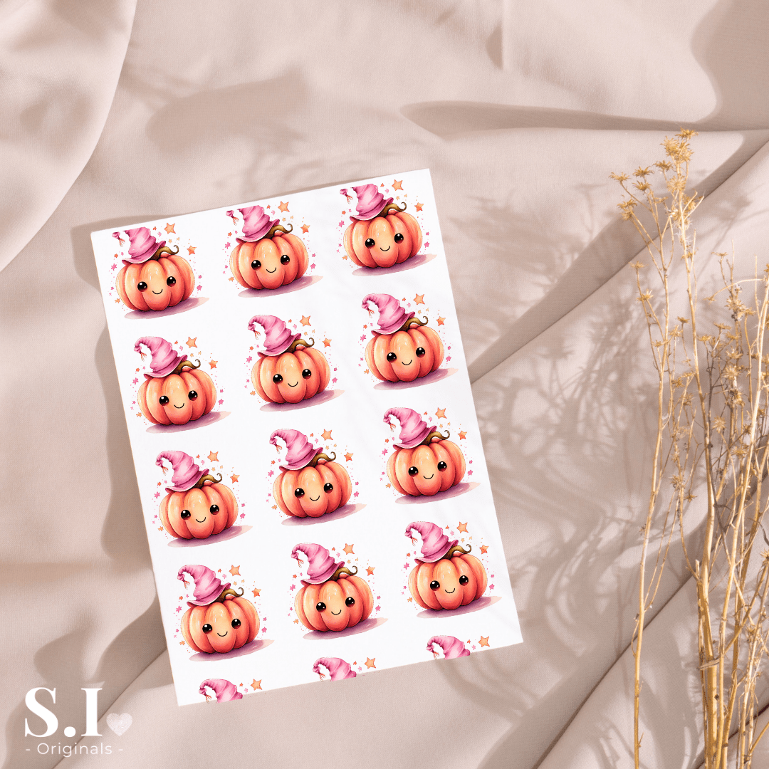 Transfer Paper – Halloween | Voor Polymeer Klei - Water Transfer Paper - 0925 - 058 - S.I. Originals