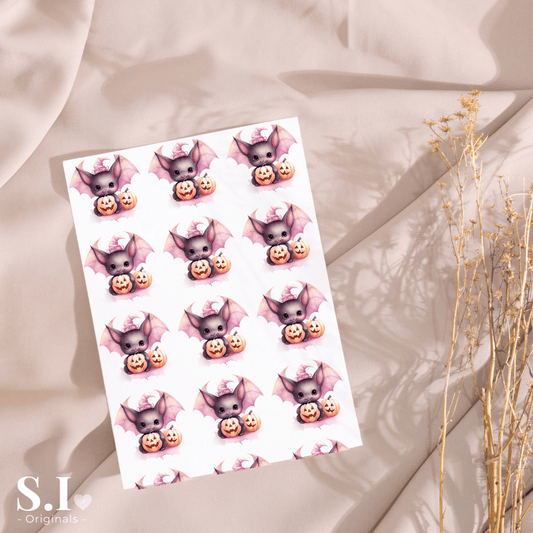 Transfer Paper – Halloween | Voor Polymeer Klei - Water Transfer Paper - 0925 - 059 - S.I. Originals