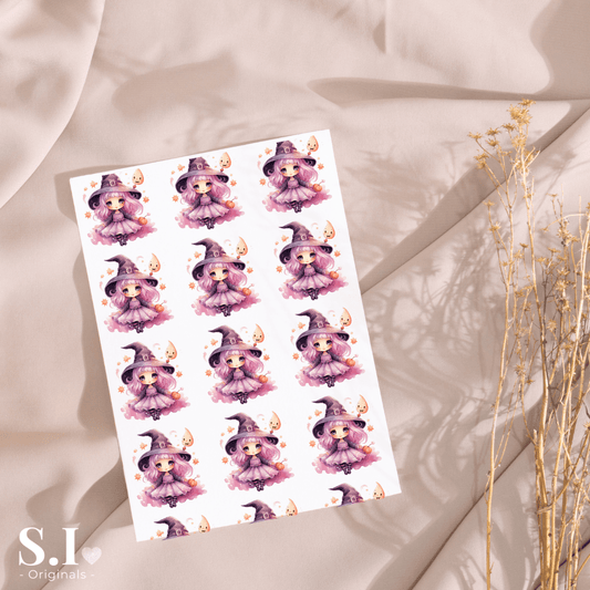 Transfer Paper – Halloween | Voor Polymeer Klei - Water Transfer Paper - 0925 - 061 - S.I. Originals