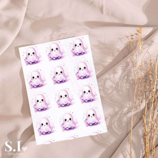 Transfer Paper – Halloween | Voor Polymeer Klei - Water Transfer Paper - 0925 - 062 - S.I. Originals